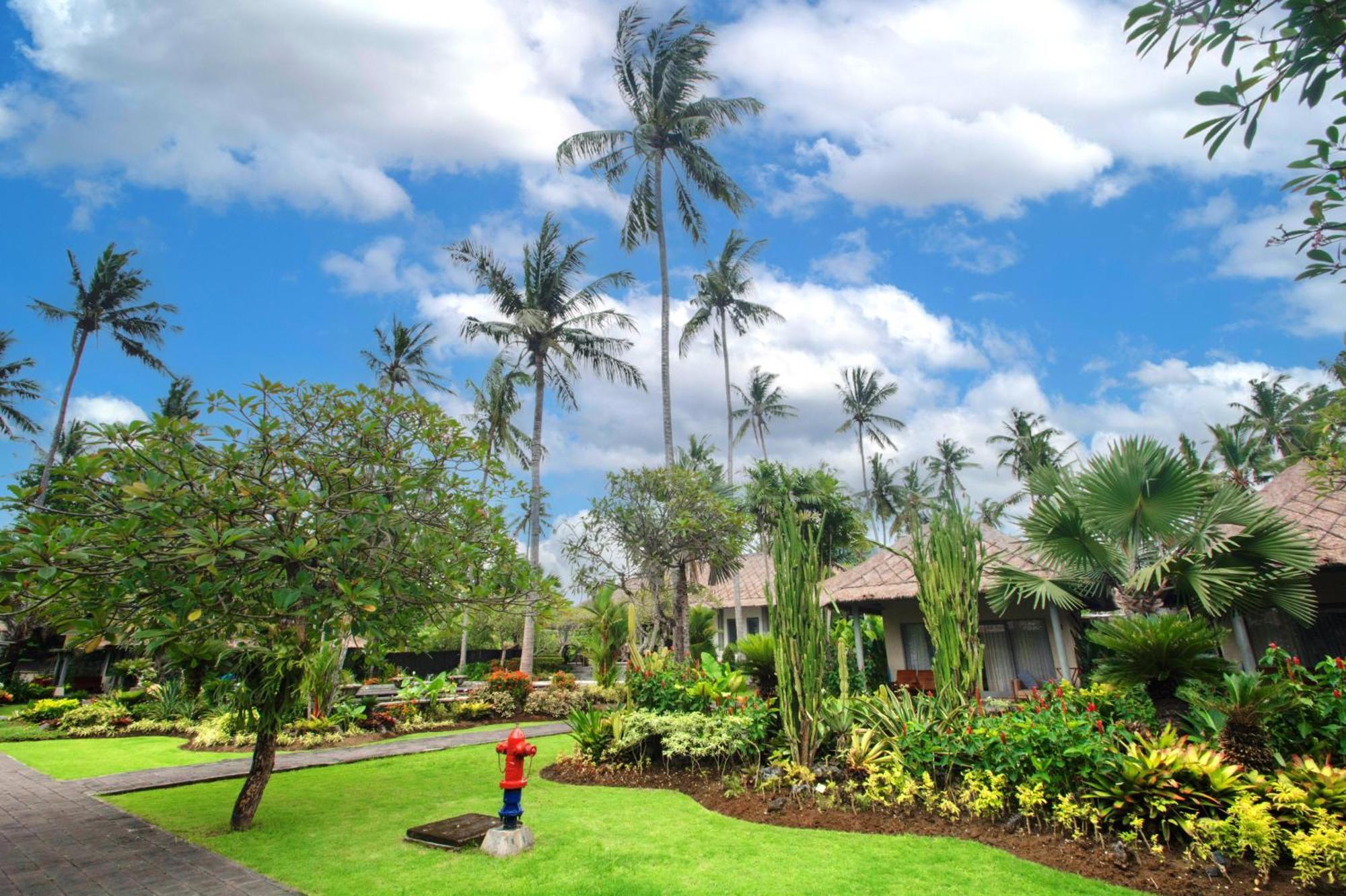 ニルワナ ビーチ アンド リゾート チャンディダサ エクステリア 写真 The resort's grounds