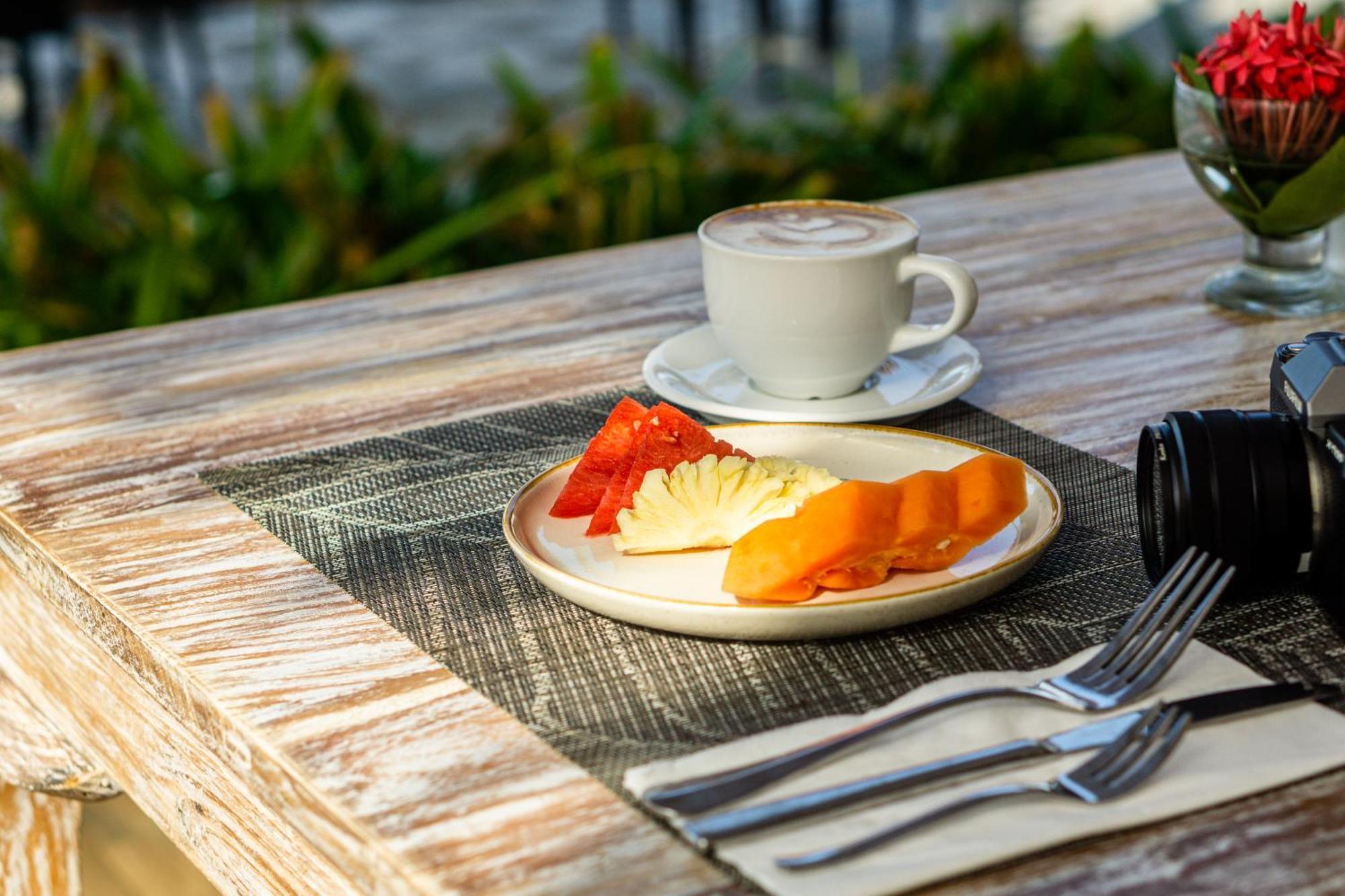 ニルワナ ビーチ アンド リゾート チャンディダサ エクステリア 写真 A placemat